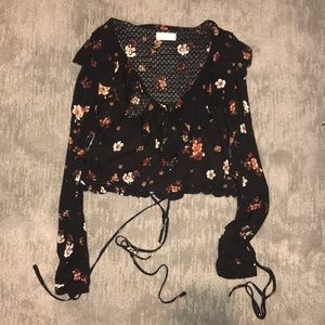 Floral Crop top
